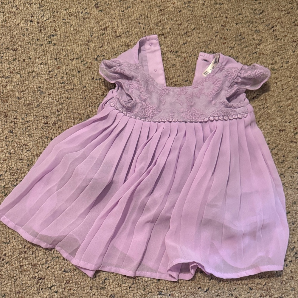Lavender Kids Dress